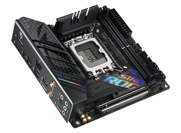 MAIN ASUS B760-I ROG STRIX GAMING WIFI D5 ( WiFi 6E / LGA1700 / Mini-ITX / 2xDDR5 )