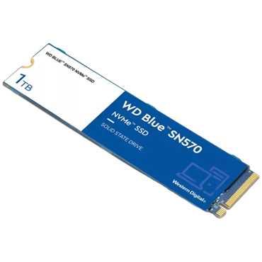 SSD WD 1TB SN570 Blue M.2 2280 PCIe NVMe 3x4 (Đọc 3500MB/s - Ghi 3000MB/s)