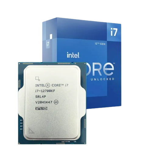 CPU Intel Core i7 12700KF (3.8GHz turbo up to 5.0Ghz, 12 nhân 20 luồng, 20MB Cache, 125W) 12TH BOX CTY