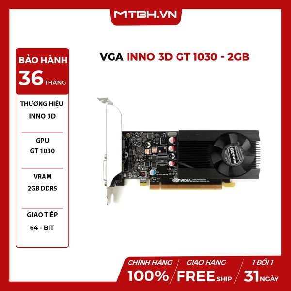 VGA INNO3D GT 1030 2GB GDDR5