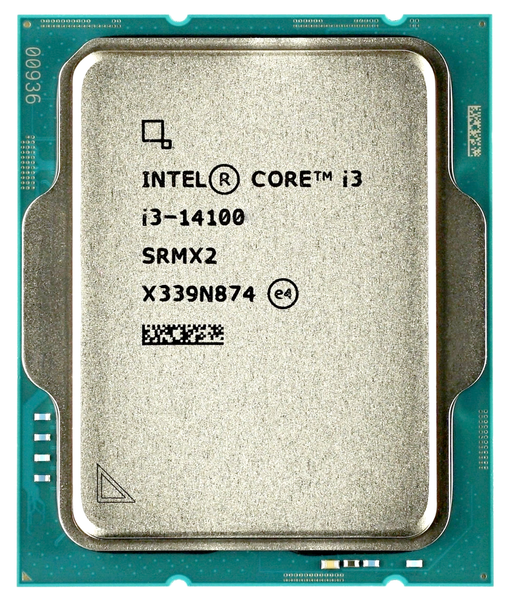 CPU Intel Core I3 14100 (Raptor Lake Refresh, LGA 1700) TRAY GEN 14