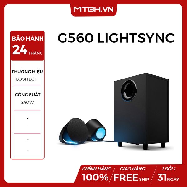 LOA LOGITECH G560 LIGHTSYNC NEW BH 24TH