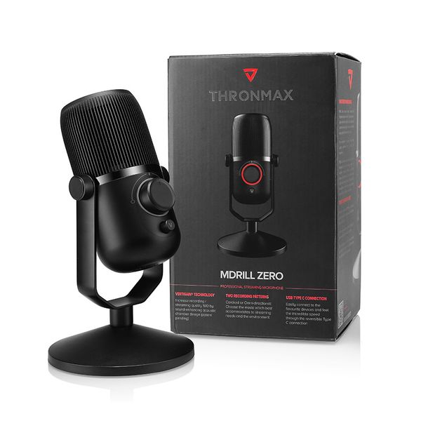 MICROPHONE THRONMAX MDRILL ZERO JET BLACK