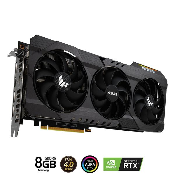 VGA ASUS RTX 3060 Ti TUF 8G GAMING