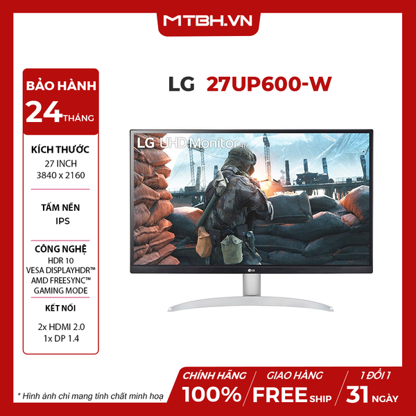 MÀN HÌNH LCD LG 27UP600-W 27