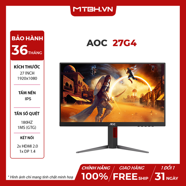 MÀN HÌNH LCD AOC 27G4 27