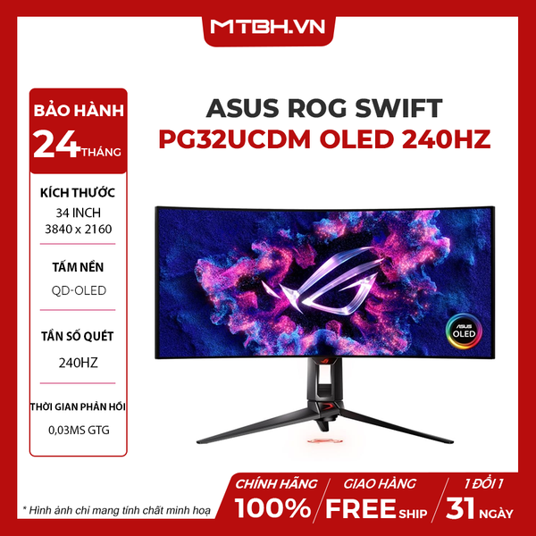 MÀN HÌNH ASUS ROG SWIFT PG32UCDM 32