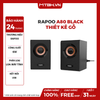 LOA RAPOO A80 BLACK - 6W | THIẾT KẾ GỖ