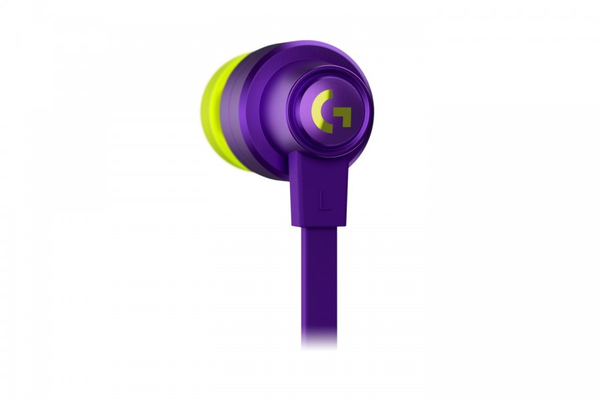 Tai nghe Logitech G333 Gaming Earphone Purple