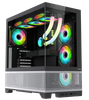 CASE MIK LUMINE GAMING BLACK 4 FAN