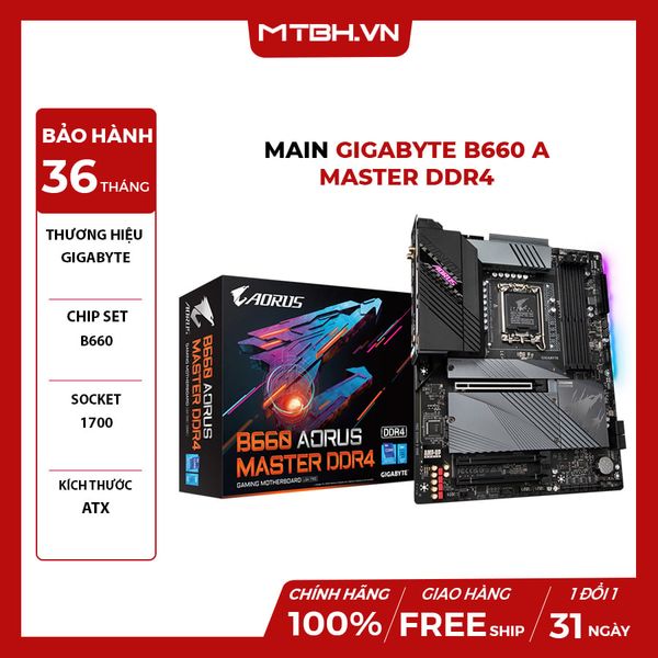 Main Gigabyte B660 A MASTER DDR4