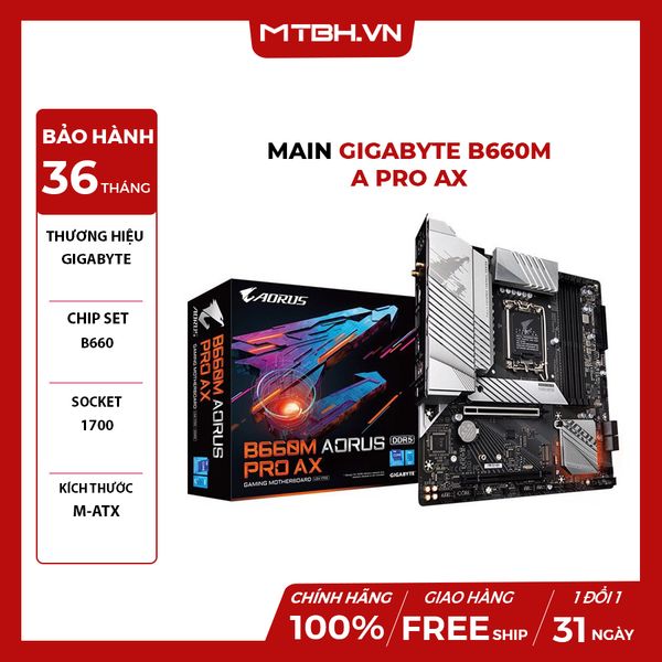 Main Gigabyte B660M A PRO AX