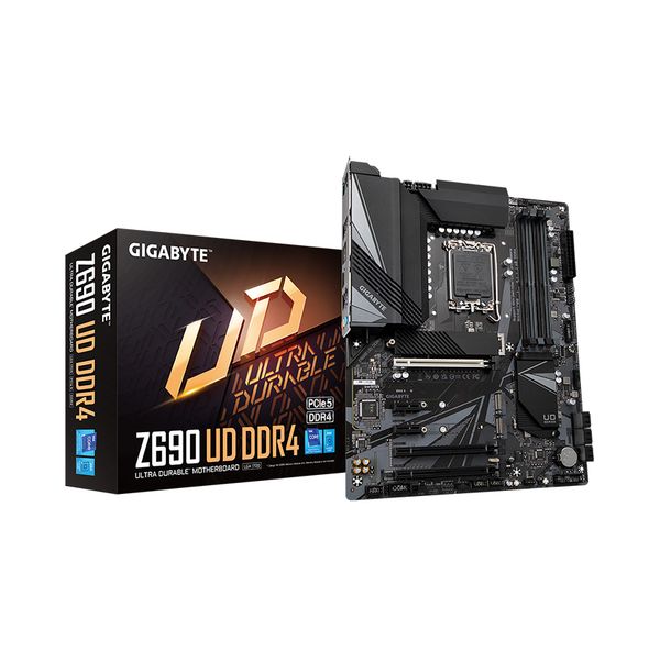 Main Gigabyte Z690 UD D4 (Intel Z690, Socket 1700, ATX, 4 khe Ram DDR4)