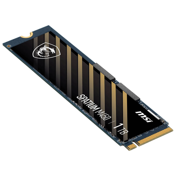 SSD MSI 1TB SPATIUM M450 NVMe M.2 2280 PCIe Gen 4 x 4 (Đọc 3600MB/s, Ghi 3000MB/s)