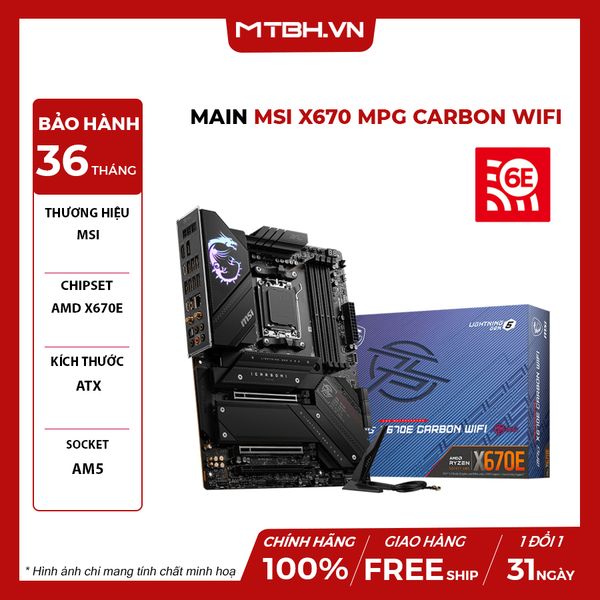 Main MSI X670 MPG CARBON WIFI