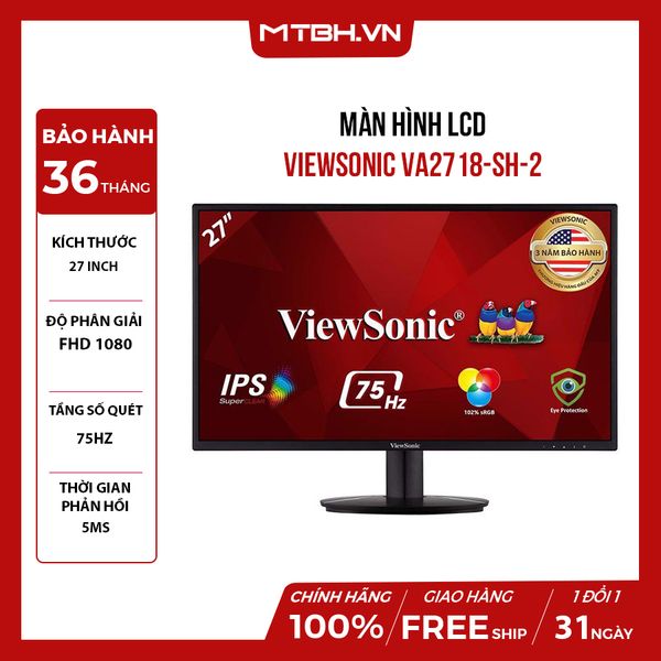 MÀN HÌNH LCD VIEWSONIC VA2718-SH-2 27