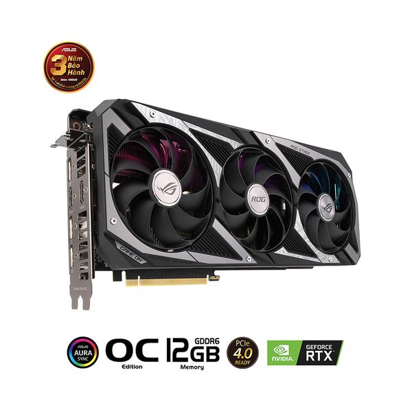 VGA ASUS RTX 3060 ROG STRIX OC 12GB V2 GAMING