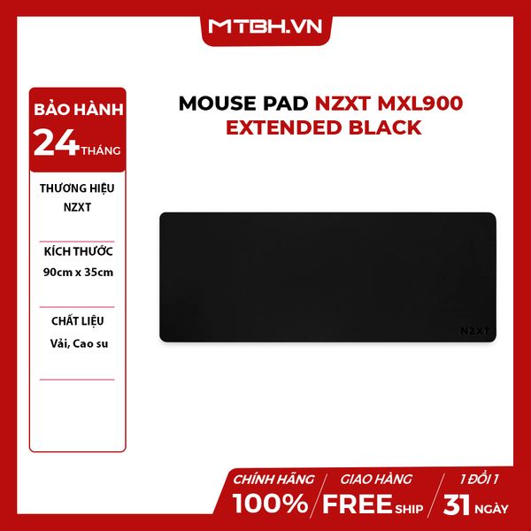 MOUSE PAD NZXT MXL900 EXTENDED BLACK