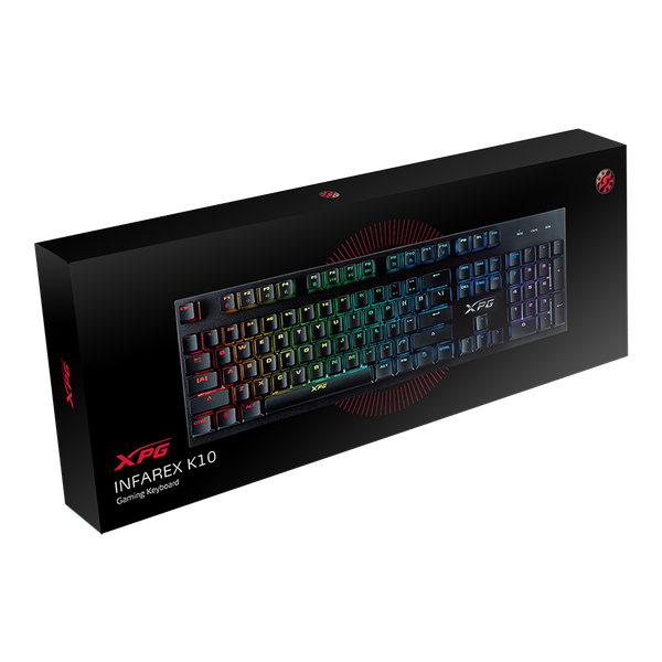 BÀN PHÍM ADATA INFAREX K10 GAMING BLACK