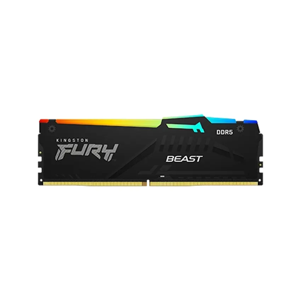 RAM DDR5 16GB Kingston Fury Beast RGB 5200mHZ KIT (8GBX2)