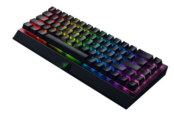 Bàn phím cơ Razer BlackWidow V3 Mini HyperSpeed Phantom Pudding 65% Wireless Yellow Switch