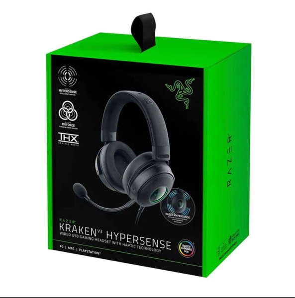 Tai Nghe Razer Kraken V3 HyperSense Wired USB