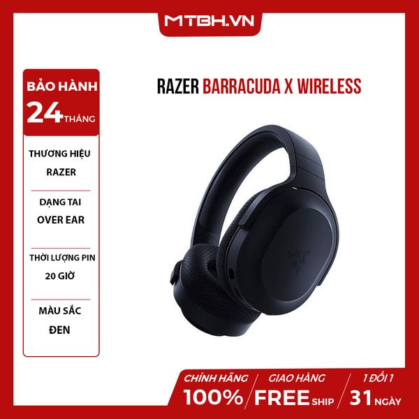 Tai nghe Razer Barracuda X Wireless