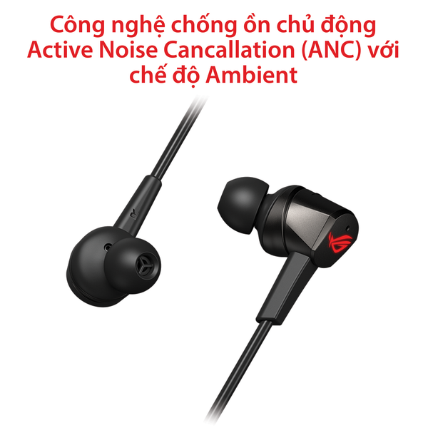 TAI NGHE ASUS ROG CETRA ( IN EAR ) RGB