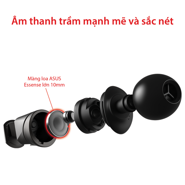 TAI NGHE ASUS ROG CETRA ( IN EAR ) RGB