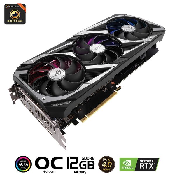 VGA ASUS RTX 3060 ROG STRIX OC 12GB