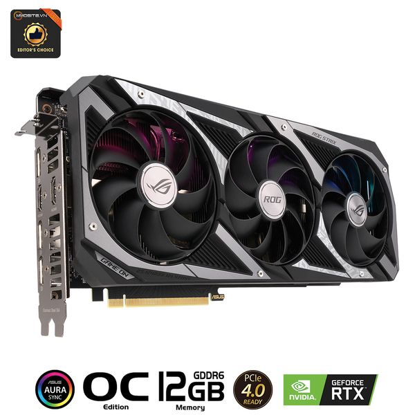 VGA ASUS RTX 3060 ROG STRIX OC 12GB