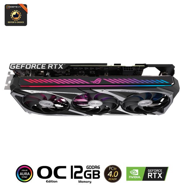 VGA ASUS RTX 3060 ROG STRIX OC 12GB