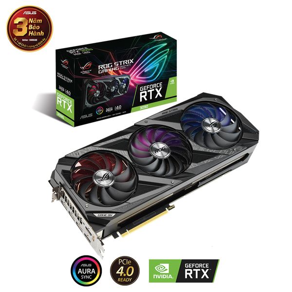 VGA ASUS ROG STRIX RTX 3090 24G GAMING