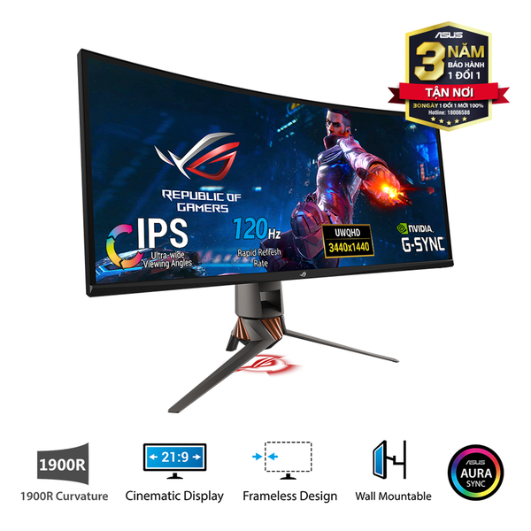 LCD ASUS 34 INCH ROG SWIFT PG349Q 120Hz , G-SYNC™