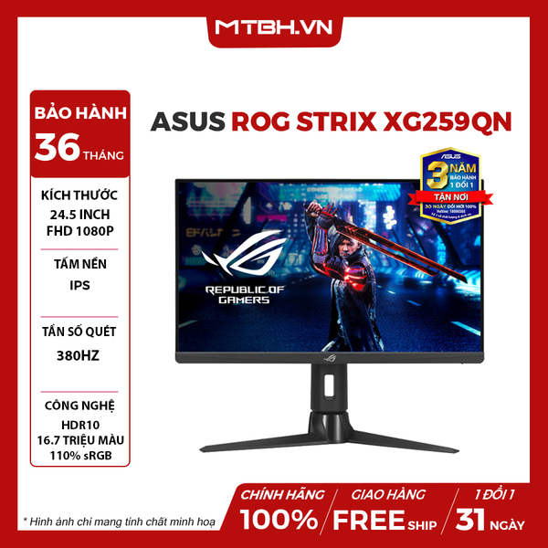 MÀN HÌNH LCD ASUS ROG Strix XG259QN 24,5