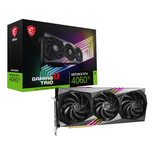 VGA MSI RTX 4060 TI GAMING X TRIO 8G