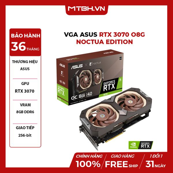 VGA Asus RTX 3070 O8G NOCTUA