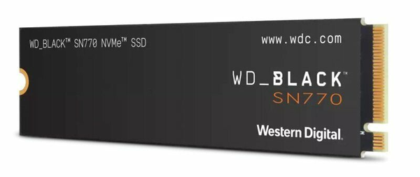 SSD WD 500GB SN770 Black M.2 2280 PCIe NVMe 4x4