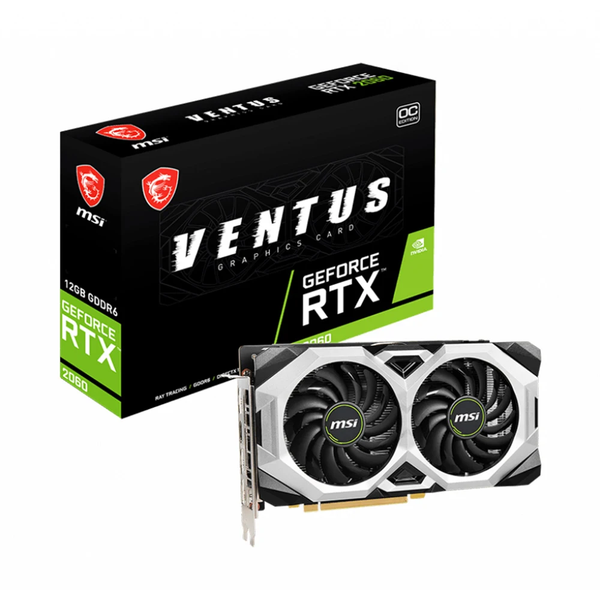 VGA MSI RTX 2060 VENTUS GP OC 12GB GDDR6