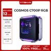 CASE COOLERMASTER COSMOS C700P RGB TEMPERED GLASS BLACK NEW