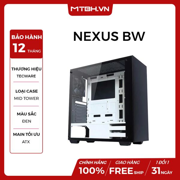 CASE TECWARE NEXUS BW Black/White