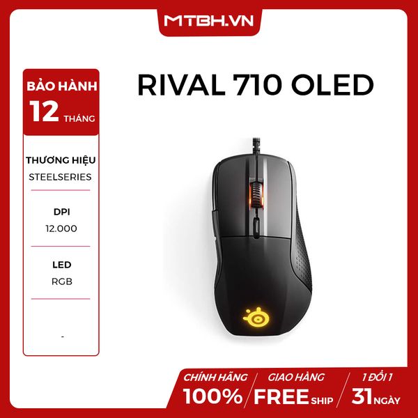 CHUỘT STEELSERIES RIVAL 710 OLED NEW