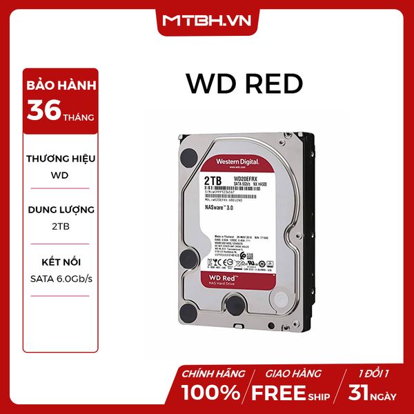 HDD 2TB WD RED NEW