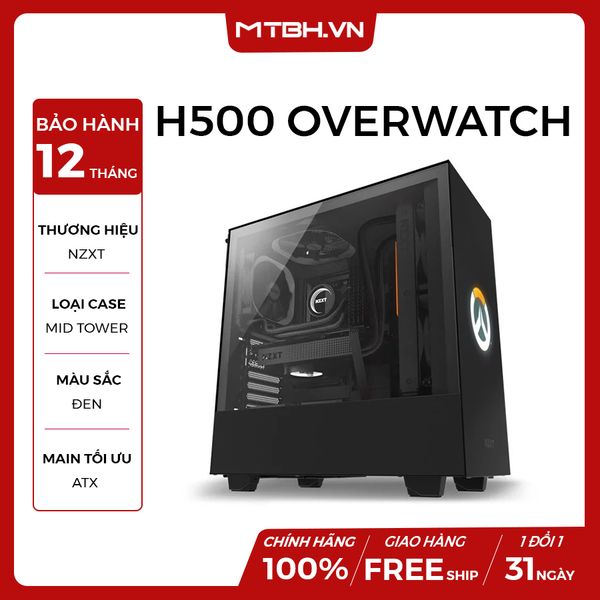 CASE NZXT H500 OVERWATCH - SPECIAL EDITION NEW