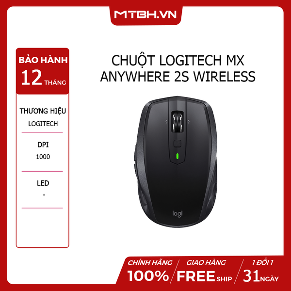 CHUỘT LOGITECH MX ANYWHERE 2S WIRELESS