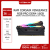 RAM DDR4 16GB CORSAIR VENGEANCE RGB PRO 3000Mhz CMW16GX4M2D3000C16 (KIT 2*8GB)