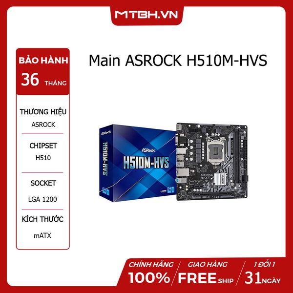 Main ASROCK H510M-HVS