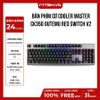 BÀN PHÍM CƠ COOLER MASTER CK350 OUTEMU RED SWITCH V2