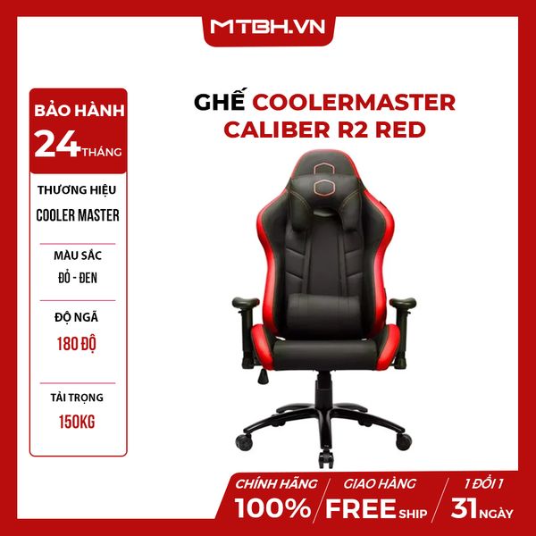 GHẾ COOLERMASTER Caliber R2 Red (CMI-GCR2-2019R)