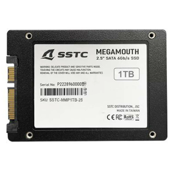 SSD SSTC 1TB Megamouth 2.5 Sata 3